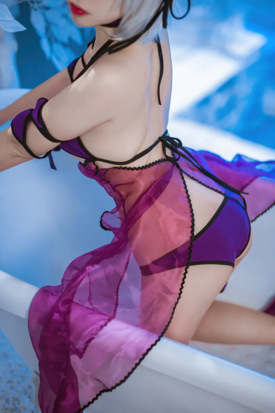 二佐Nisa - No.194 FGO：黑贞水着 [40P-277MB] tg@simisebaisi 【丝足阁】039.webp